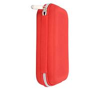 Bediffer Emergency Bag Red Durable Portable EVA Hard Shell Case for Home Outdoor First Aid Kits 19.5cm