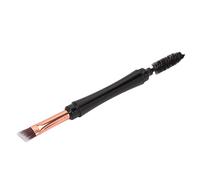 Bediffer Eyebrow Brush Double Ended Spiral Portable Grooming Tool for Beginners, Multi-Purpose Angled Brush, 1 Unit, ABS Material