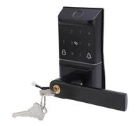 Bediffer Fingerprint Door Lock Advanced Semiconductor Technology Virtual Password Emergency Unlocking for Home Security Aluminum Alloy