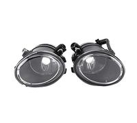 Bediffer Fog Lights, 1 Pair ABS Car Front Fog Spot Light, 63177894017 Left and Right Front Bumper Fog Lamp for 3 Series E39 E46 M3 2001-2006, Car Fog Light Assemblies,Fog lamp and fog lamp assembly