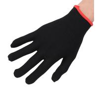 Bediffer Guitar Glove Black Soft Protect Hands for Musicians Practice Musical Instruments Accessories (Small Size)
