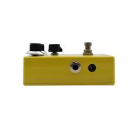 Bediffer Guitar SWEET LADY Overdrive Effector Touch Sensitive Low Gain for Electric Guitar Musicians Aluminum Alloy Yellow