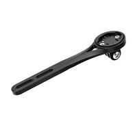 Bediffer High Strength Bike Computer Mount, Lightweight Aluminum Alloy Bracket for Bryton//WAHOO, Ideal for Cyclists, Black Color, Complete with Seat and Lamp Clip (#1)
