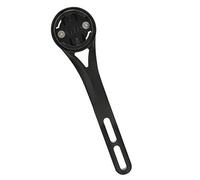 Bediffer High Strength Bike Computer Mount, Lightweight Aluminum Alloy Bracket for Bryton//WAHOO, Ideal for Cyclists, Black Color, Complete with Seat and Lamp Clip (#3)