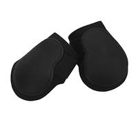 Bediffer Horse Leg Boots with Elastic Shock Absorbent Design (black hind | Durable PU material, Comfortable fit, Easy to wear, Suitable for all weather