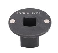 Bediffer Low Profile Impact Socket Adapter Metal Magnetic Hold for Tight Spaces, Stackable Design for Confined Areas 1pc (3/4" M-1/2 F)