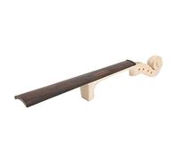 Bediffer Maple Ebony Violin Neck Fingerboard Black 4/4 Musical Instrument Accessories (violin neck)