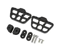 Bediffer Motorcycle Front Foot Pegs Strong CNC Aluminum Adjustable Replacement for R1200GS LC 2014-2019 1 Pair (Black)