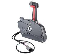 Bediffer Outboard Remote Control Box Assembly for //OMC BRP, Durable ABS Material, Smooth Throttle Operation, Fits 1996 and New Outboards