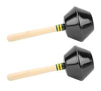 Bediffer Percussion Sand Hammer Toys for Kids, Loud Sound Musical Instrument, Ideal for Creative Learning, Pack of 2 for Preschool (Black)