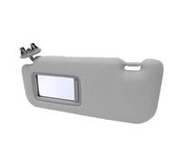 Bediffer Precise Left Driver Sun Visor Replacement for 2009-2013 Gray Car Sun Visor for Easy Installation and Optimal Solar Protection, Plastic and Fabric Material