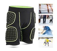 Bediffer PROPRO Unisex Breathable Hip Pad Pants for Skiing and Roller Skating, Flexible EVA Material, Available in S to XL (M)