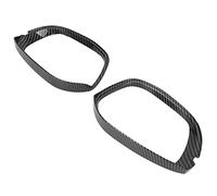 Bediffer Rearview Mirrors Rain Eyebrows Cover, Stylish Carbon Fibre Design, Improves Visibility in Rain or Snow, for 11th 2022, Made of Durable ABS, 2pcs