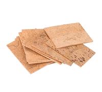Bediffer Saxophone Neck Cork Flexible Durable Sax Cork Sheet Seal Noise for Saxophonists 10PCS Set for Replacement 2.4x1.6x0.08inch