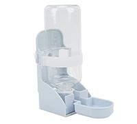 Bediffer Small Pet Water Dispenser with Adjustable Height (Blue)