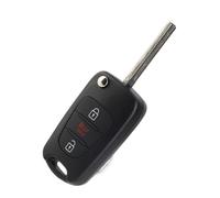 Bediffer Stylish Black Key Shell Cover 3 Buttons for Soul 2012 2013 Car Key Case