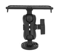 Bediffer Universal Fish Finder Mount Base Durable 360° Rotation Ball Mount for Marine Kayak Pontoon Canoe, ABS Material for Helix