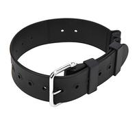 Bediffer Waterproof Compass Wristwatch Watchband with Multihole Design for Outdoor Activities Rubber and Copper 1 Piece
