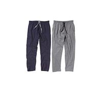 Bedlam Boy's Boys 2 Pack Jersey Pyjama Trousers in Charcoal | Size: 9-10 Years Bedlam Charcoal 9-10 Years