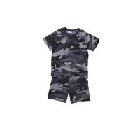 Bedlam Boy's Camo Short Pyjama Set in Grey | Size: 7-8 Years Bedlam Grey 7-8 Years