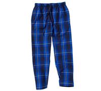 Bedlam Boy's Check Pyjama Trousers in Dark Blue | Size: 11 Years Bedlam Dark Blue 11 Years