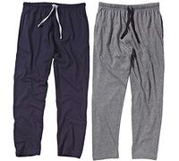 Bedlam Boys Nightwear Pyjama Sleep Shorts Trousers Bottoms UK Seller - 2 Pack Trousers Navy/Charcoal - 15 Years