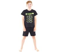 Bedlam Boy's Perfect Day Gaming Pyjama Set in Black | Size: 9-10 Years Bedlam Black 9-10 Years
