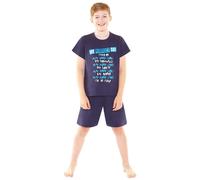 Bedlam Boy's Perfect Day Gaming Pyjama Set in Navy | Size: 13-14 Years Bedlam Navy 13-14 Years