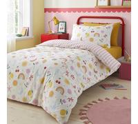 Bedlam Dreamscape Duvet Cover Set Double 200 x 200cm - Easy Care Bedding with Abstract Dreamscape Design, Includes 2 Pillowcases