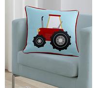 Farmyard Friends Blue Cushion 43cm X Blue