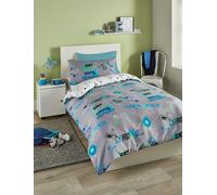 Bedlam Game Glow Kids Gamer Themed Duvet Cover Set Glows In The Dark
