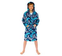 Bedlam Gaming Fleece Gown in Navy | Size: 11-12 Years Bedlam Navy 11-12 Years