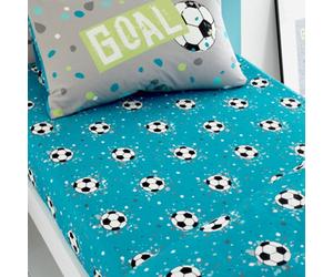 Bedlam Goal Easycare 25Cm Fitted Bed Sheet