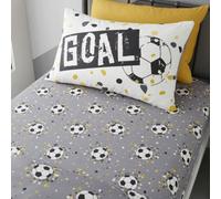 Bedlam Goal Easycare 25Cm Gold Fitted Bed Sheet