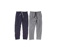 Bedlam Men's Boys 2 Pack Jersey Pyjama Trousers in Charcoal | Size: 15 Years Bedlam Charcoal 15 Years