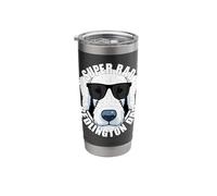 Bedlington Terrier Dad Funny Dog Father Stainless Steel Insulated Tumbler