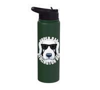 Bedlington Terrier Dad Funny Dog Father Stainless Steel Insulated Water Bottle