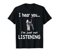Bedlington Terrier Dog - Bedlington Terrier T-Shirt, Men, Black, Large