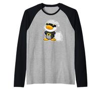 Bedman Duck Superhero Super Powers Sleep Well Raglan Baseball Tee