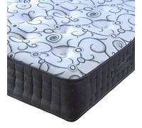 Bedmaster Affinity Pocket Sprung Memory Foam Mattress In Charcoal Charcoal Double