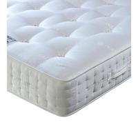Bedmaster Tennyson 4000 Twin Pocket Sprung Natural Orthopaedic Mattress - King Size - Wool - White