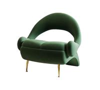 BEDOIN Accent Chairs For Living Room Reading Chair For Bedroom Accent Armchair Velvet Arm Chairs For Small Spaces Lazy Sofa For Living Room c