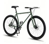 BEDOIN Ultra-Light Road Bike for Men Women, City Commuter Bicycle With Dual,Simple Design for College Students and Casual Riding 700C