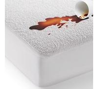 Bed'Ore 100% Waterproof Mattress Protector King Size Terry Top - Deep 30cm Fitted Skirt - King Size Mattress Protector - Super Absorbent - Machine Washable - King (152x200) cm - Pack of 2