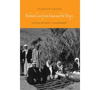 Bedouin Law from Sinai and the Negev: Justice without Government