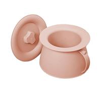Bedpan with Lid with Ergonomic Handle | Unisex Sturdy | Portable Urinal Potty | Lightweight | Commode Pan | for Elderly Disabled Bedbound | for Adults Kids Home Car Camping Outdoor Travel Bedside