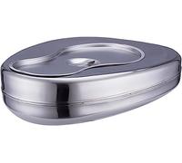 Bedpans for Elderly Men and Women, Adult Stainless Steel Bedpan with Lid for Bedridden Patients Elderly and Pregnant Women