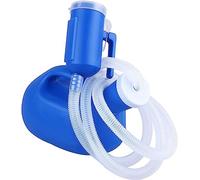 Bedpans & Urinals, Urine Bottles for Men Portable with 1.3m Long Tube Potty Pee Bottle 2000ML for Home Camping Car Travel(1.6m)