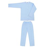 Bedridden Patient Clothing, Bedridden Patient Clothing, Tear Away Patient Clothes, Patient Pajamas Nursing Aid, Hospital Gowns(Blue,L)