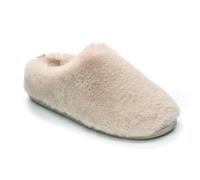 Bedroom Athletics - Ariana Gingerbread UK 3/4 Luxury Memory Foam Mule Slipper for Women with Faux Fur and Quilted Velvet Lining | Non Slip Sole, Machine Washable - Elegant Ladies' Slip On House Shoe